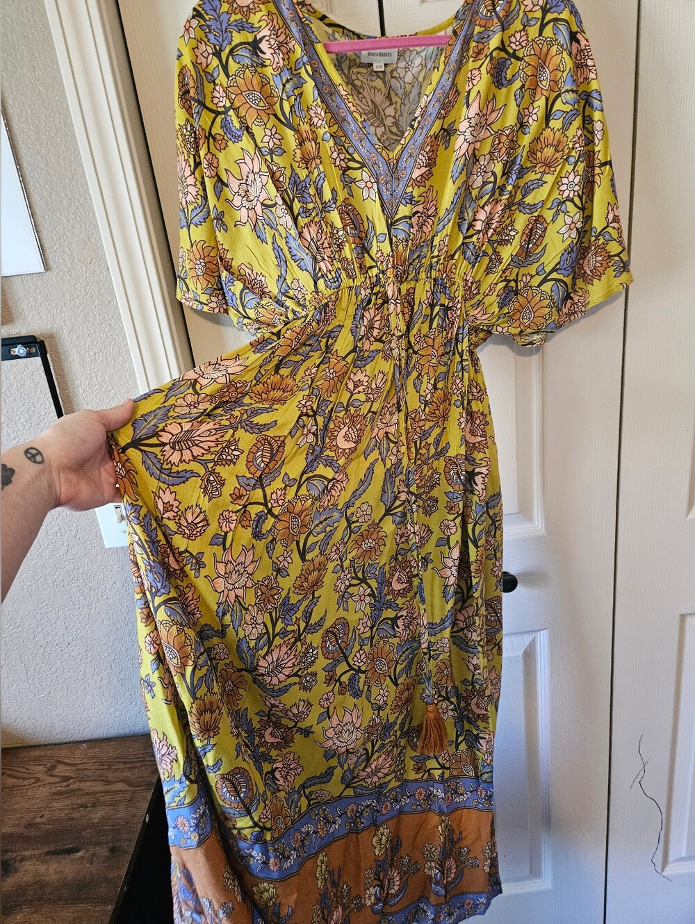 Floral V-Neck Dress